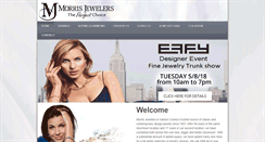 Desktop Screenshot of morrisjewelers.com